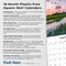 Tranquility | 2026 12 x 24 Inch (Hanging) Monthly Square Wall Calendar | Plastic-Free